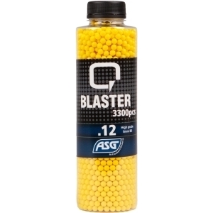 Страйкбольные шарики ASG Q Blaster Yellow 6 мм 0,12 г 3300 шт