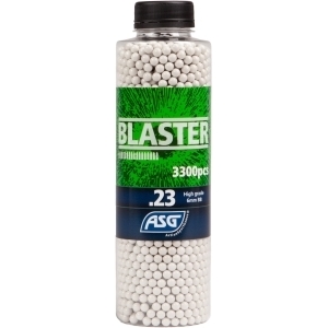 Страйкбольные шарики ASG Blaster White 6 мм 0,23 г 3300 шт