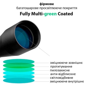 Купить DISCOVERY Optics MS 6X32 25, 4mm, без підсвічування  Фото 6