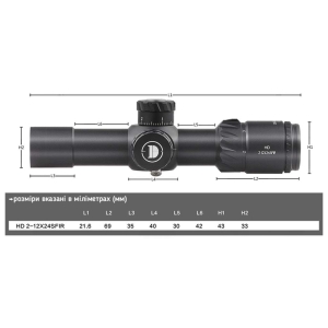 Купить Discovery Optics HD 2-12X24SFIR  Фото 7