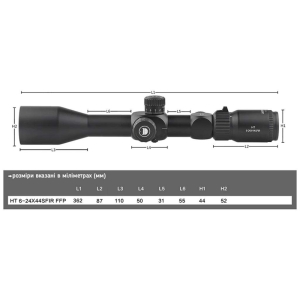Купить Discovery Optics HT 6-24X44SFIR FFP  Фото 6