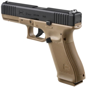 Купить Пістолет пневматичний Umarex Glock 17 Gen5 CO2 Сoyote  Фото 4