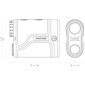 Купить Далекомір лазерний Hawke Vantage LCD 6x21 900м  Фото 2