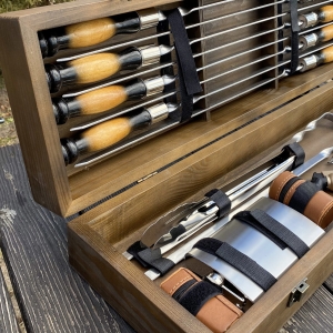 Купить Подарунковий Набір шампурів Мисливець ручної роботи  Фото 1