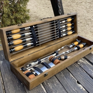 Купить Подарунковий Набір шампурів Мисливець ручної роботи  Фото 