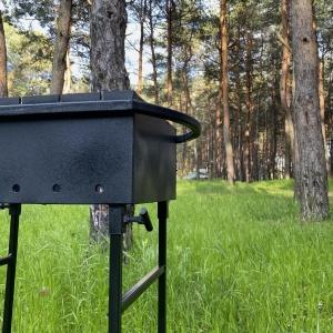 Купить Універсальний Мангал зі знімними ніжками на 6 шампурів 4мм  Фото 1