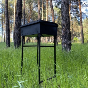 Купить Універсальний Мангал зі знімними ніжками на 6 шампурів 4мм  Фото 2