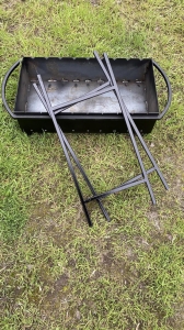 Купить Універсальний Мангал зі знімними ніжками на 9 шампурів 4мм  Фото 1