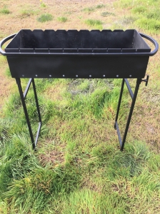 Купить Універсальний Мангал зі знімними ніжками на 9 шампурів 4мм  Фото 2