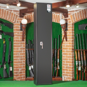 Купить Сейф оружейный ШОЕ-1400, черный  Фото 1