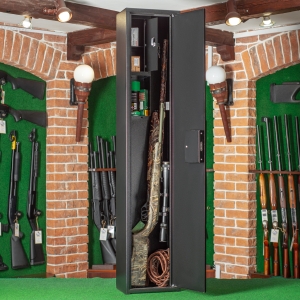 Купить Сейф оружейный ШОЕ-1400, черный  Фото 2