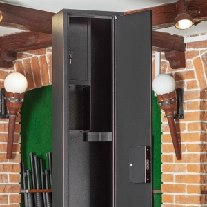 Купить Сейф оружейный ШОЕ-1400, черный  Фото 3