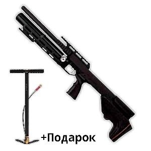ZBROIA Винтовка PCP SAPSAN TACT 450/220 4.5мм (черный/черный) + РСР насос