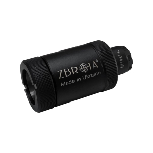 Купить Пламегаситель ZBROIA для AK кал. 7,62 Різьба M14x1L  Фото 