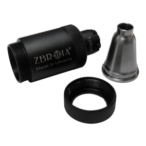 Купить Пламегаситель ZBROIA для AK кал. 7,62 Різьба M14x1L  Фото 2