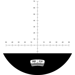 Купить Монокуляр Hawke Endurance ED Marine 7х42 з компасом та далекомірною сіткою. Синій  Фото 2