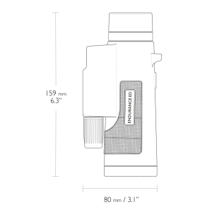 Купить Монокуляр Hawke Endurance ED Marine 7х42 з компасом та далекомірною сіткою. Синій  Фото 3
