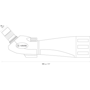 Купить Зорова труба Hawke Vantage 24-72х70  Фото 2