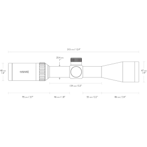 Купить Прицел оптический Hawke Vantage 3-9x40 сетка Mil Dot  Фото 2