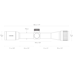 Купить Прицел Hawke Vantage 4х32 сетка Mil Dot, 1"   Фото 2