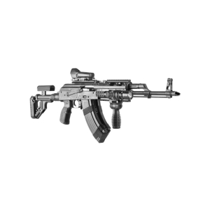 Купить Рукоятка пістолетна FAB для АК47 обгумована, чорна  Фото 1