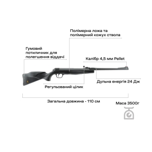 Купить Винтовка пневматическая Umarex Browning X-Blade II GP   Фото 4