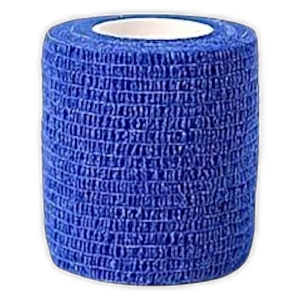 Купить Еластичний самофіксуючий бинт - синій  Фото 