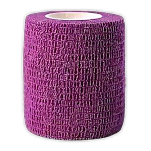 Купить Еластичний самофіксуючий бинт - фіолетовий  Фото 