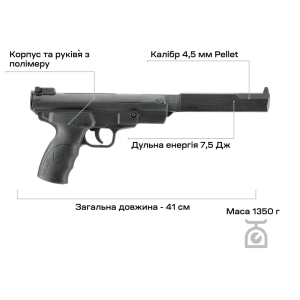 Купить Umarex Browning Buck Mark Magnum 4,5 мм Pellet  Фото 4