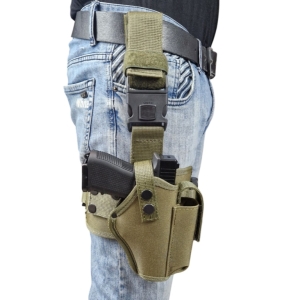 Кобура Glock-17 набедренная  (oxford хаки 600-D)