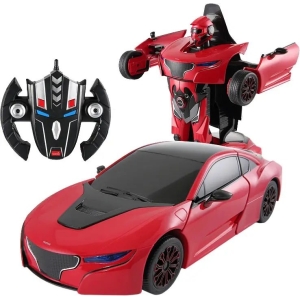 Купить Машинка-трансформер Rastar (74700) на радіокеруванні. 1:14. Колір: червоний  Фото 