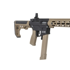 Купить Пистолет-пулемет Specna Arms SA-FX02 Flex Hal Etu with orange discharge device Half-Tan  Фото 4