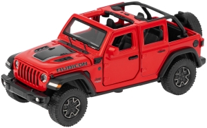 Купить Машинка Rastar Jeep Wrangler Rubicon 4xe 1:32 Червоний  Фото 