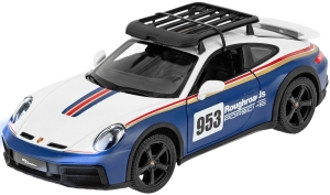 Купить Машинка Rastar Porsche 911 Dakar Performance 1:14 Синій  Фото 2