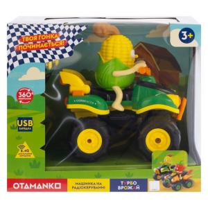 Купить Машинка OTAMANKO Запальна Кукурудза Зелений/жовтий  Фото 6