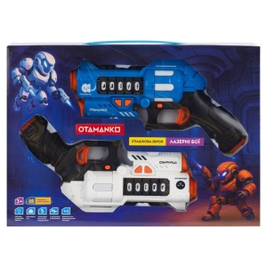 Купить Набір лазерної зброї OTAMANKO Лазерні бої 2 лазерних пістолета  Фото 7