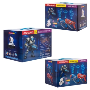 Купить Набір лазерної зброї OTAMANKO Лазерні бої 2 лазерних пістолета і проектор  Фото 12