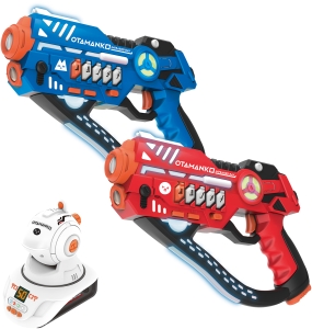 Купить Набір лазерної зброї OTAMANKO Лазерні бої 2 лазерних пістолета і проектор  Фото 