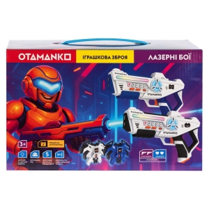 Купить Набір лазерної зброї OTAMANKO Лазерні бої 2 лазерных пистолета і 2 жилета  Фото 10