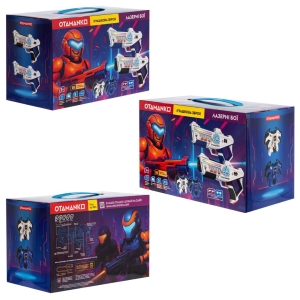 Купить Набір лазерної зброї OTAMANKO Лазерні бої 2 лазерных пистолета і 2 жилета  Фото 11