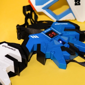 Купить Набір лазерної зброї OTAMANKO Лазерні бої 2 лазерных пистолета і 2 жилета  Фото 8