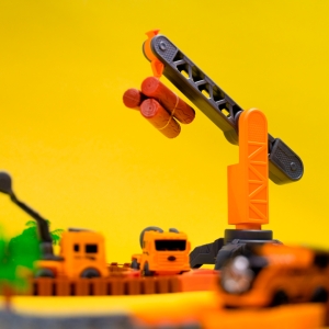 Купить Ігровий набір OTAMANKO Автотрек Дивовижні пригоди: Будівельний майданчик  Фото 4