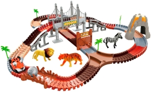 Купить Ігровий набір OTAMANKO Автотрек Дивовижні пригоди: Африканське сафарі  Фото 