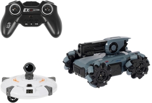 Купить Танк OTAMANKO з рухомою мішенню SPACE BATTLE Сірий  Фото 