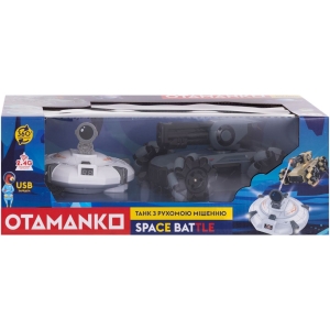 Купить Танк OTAMANKO з рухомою мішенню SPACE BATTLE Сірий  Фото 6