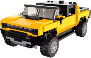 Купить Машинка-конструктор Rastar Bricks Hummer EV 1:30 Жовтий  Фото 