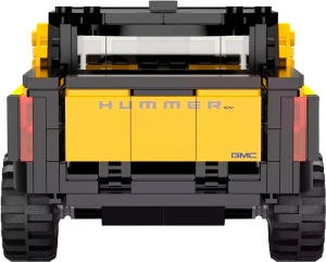 Купить Машинка-конструктор Rastar Bricks Hummer EV 1:30 Жовтий  Фото 4