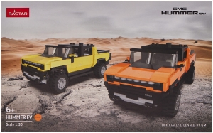 Купить Машинка-конструктор Rastar Bricks Hummer EV 1:30 Жовтий  Фото 6