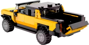 Купить Машинка-конструктор Rastar Bricks Hummer EV 1:30 Жовтий  Фото 3