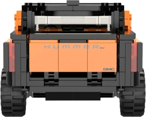 Купить Машинка-конструктор Rastar Bricks Hummer EV 1:30 Помаранчевий  Фото 3